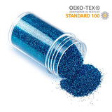 TORC Extra Fine Glitter Shaker Jar Set 12 Colors, Glitter Powder for Crafts Resin Projects Tumblers Nail Makeup Slime, 16 g/0.56 oz Each TORC