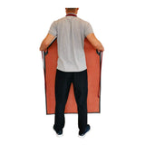 Thick Rubber Apron, 47.2 Inch x 33.5 Inch Waterproof Apron, Long Chemical Resistant Apron, Adjustable Work Aprons for DishWashing, Cleaning Fish, TonLing