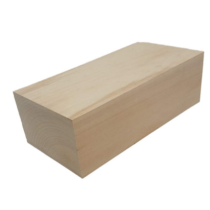 Basswood Lumber Carving Blocks 4" x 6" (1Pc) (4" x 6" x 8") - WoodArtSupply