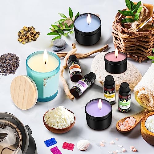 Oligar Complete Candle Making Kit with Wax Melter, Candle Making Supplies, DIY Arts&Crafts Kits Gift for Beginners,Adults,Kids,Including Electric Oligar