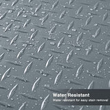 Yescom Garage Floor Mat Roll Diamond Car Parking Protect Trailer PVC 19.5x6.5 Ft for Warehouse Gym Basement Yescom