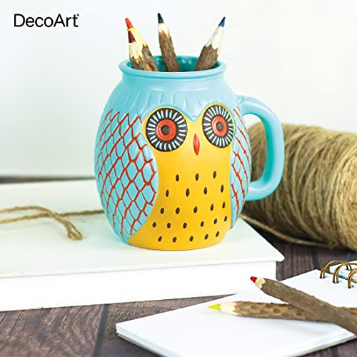 Americana Multi-Surface Satin Favorites Sample Kit for Wood, Metal, Glass, Ceramics, Fabric, Paper, Terra Cotta, Most Plastics and More DecoArt