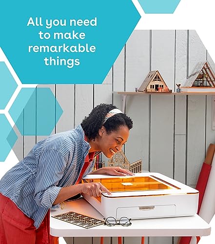 Glowforge Aura Craft Laser Cutter - Just a click to print gifts, cards, decor, & more. Hundreds of materials like wood, acrylic, even chocolate. - WoodArtSupply