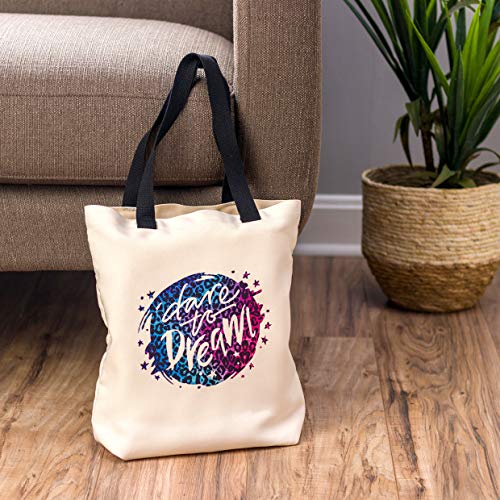 Cricut Tote Bag Blank, Large Infusible Ink, Canvas - WoodArtSupply