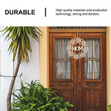 PartyKindom 10pcs Mother's Day Pendant Wooden Embellishments Mother s Day Party Decor Unfinished Wood Cutouts decoraciones para salas de casa Wreath PartyKindom