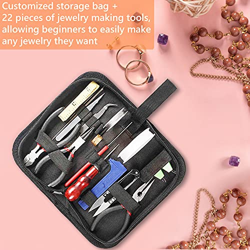 Bead Tray for Jewelry Making and Jewelry Making Supplies Kit Own Bead Tools for Jewelry Making Include Beading Board, Bead Tool Kit, Jewelry Making