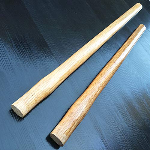 Wooden Handle for Sledge Hammer Claw Hammer, Wood Tool Handle Replacement Shockproof Handle Hammers Mallets Hand Tool, 37cm SEIWEI