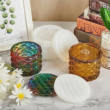 ISSEVE Jar Resin Molds Silicone, Large Diamond Jar Silicone Molds with 2Pcs Lid, Epoxy Jar Molds for Storage Box,Candy Jewelry Container,Home ISSEVE