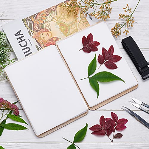 GORGECRAFT Flower Press Book Leaf Plant Press Kits 6.3x8.7 Inch Wooden Art Kit Including Instructions for Making Specimen DIY Art Handicrafts - WoodArtSupply