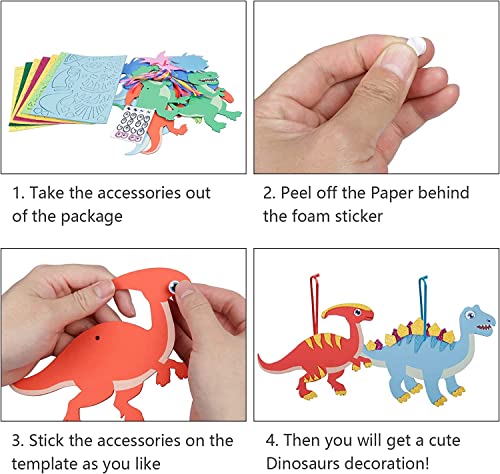 1x Fuzzy Sticker Sheet Cute Animal 3D Decals for Kids, Idea for