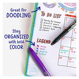 Crayola Colored Gel Pens for Kids and Adult Coloring, Washable Pens Medium Point, 14 Count Crayola