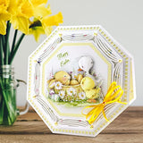 Katy Sue Spring & Easter Paper Tole 3D Die Cut Decoupage Pack. Contains 12 Die-Cut Sheets in Letter Size (4 Designs, 3 Copies of Each Design) - for Katy Sue