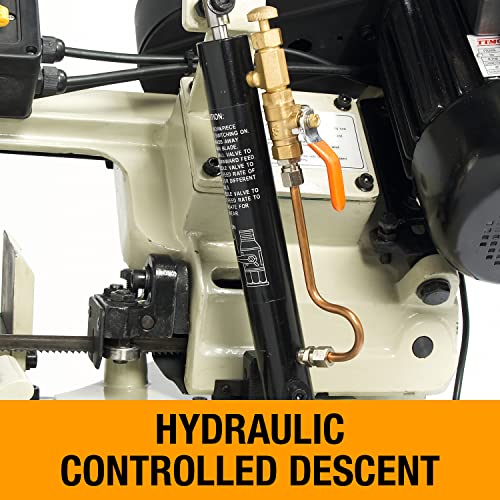 Baileigh 5" x 6" Horizontal Metal Bandsaw, 1Ph 110V (BS-128M) Baileigh