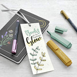 Faber-Castell Metallic Highlighter Set - Assortment of 8 Subtle Glitter Highlighter Markers - Note Taking and Journaling Supplies Faber-Castell