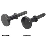 5 Pcs Air Hammer Bits Set, 0.401 Shank Smoothing Pneumatic Air Hammer Pneumatic Chisel Bits Tools Kit, Extended Length Hammer Tool With Spring. Dalekay