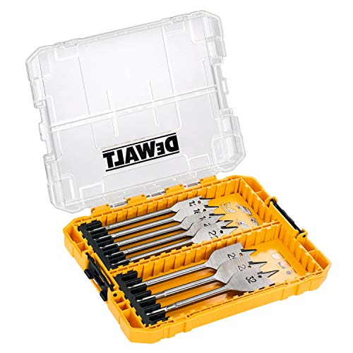 DT70750 Flat Drill Bit Set, 8 Piece DEWALT