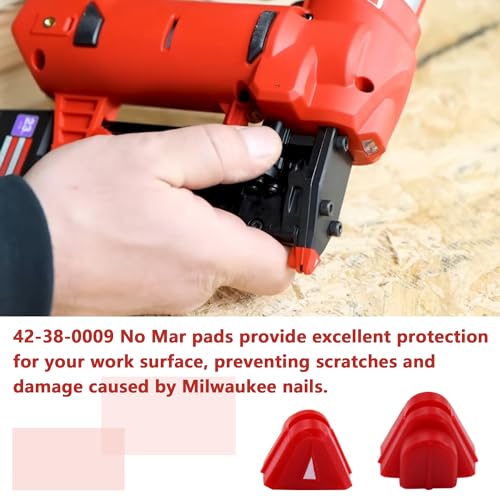 Replacement Milwaukee No Mar Pad Nose cushion no mar tip 42-38-0009 Fit for Milwaukee PIN Nailer 2540-20 And Milwaukee 23 Gauge Compact Cordless Pin Cawla