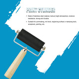 YEXPRESS 3 PCS Rubber Brayer Roller, Rollers Hard Rubber, Vinyl Roller for Printmaking, Wallpapers Stamping Gluing Application, 1.4, 2.4 and 4 Inch YEXPRESS