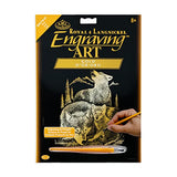Royal and Langnickel Gold Engraving Art, Wolves Royal & Langnickel