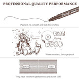 Bianyo Sepia Micro Pen Set, 12 Assorted Sizes Drawing Pens with Bonus Pouch Bag, Water-Resistant Archival and Pigment Ink Art Pens, Precision Drawing Bianyo