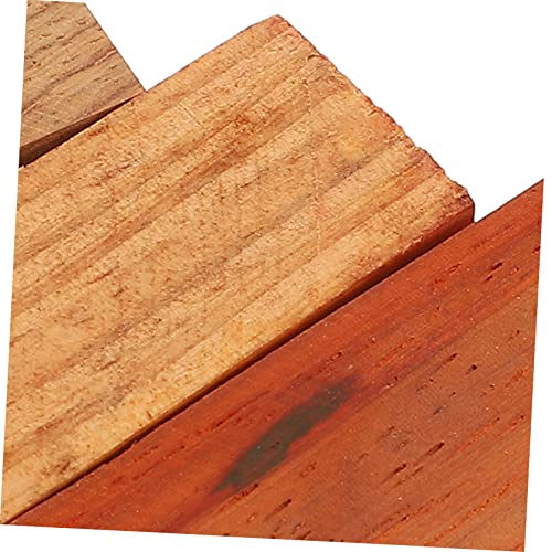 EXCEART 5pcs Carved Wood Whittling Kit Unfinished Wood Whittling Blocks DIY Wooden Stamper Wood Carving Rubber Seal Carving Soft Wooden Blocks Blank EXCEART