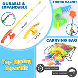 Goody King Magnetic Fishing Game Pool Toys for Kids - Bath Outdoor Indoor Carnival Party Water Table Fish Toys for Kids Age 3 4 5 6 Years Old 2 Goody King