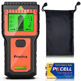 Stud Finder, Preciva Wall Scanner-8 in 1 Multifunctional Wall Detector with 6 Modes & 2 Functions for Studs, Wood, Metal, and AC Wires Detection (9V Preciva