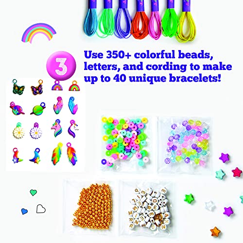 Craft-tastic — DIY Fortune Bracelets — Craft Kit — Create The Fortune Teller, Use Matching Scratch-Off Cards, and Discover which Bracelets to Make — Craft-tastic