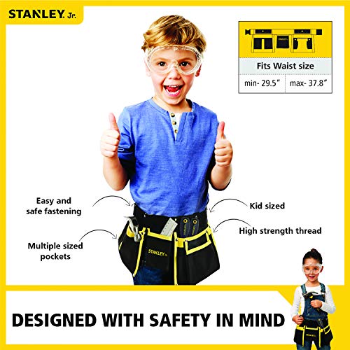 Stanley Jr. - Tool Belt, Tools Ages 5+ (T010M-Sy), Mixed STANLEY Jr.