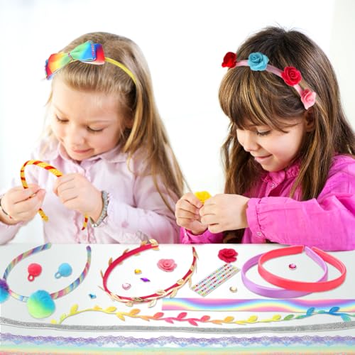 Creativity for Kids Fashion Headband Making Kit - Makes 10 DIY