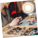 Anneome 25pcs Handmade Wooden Ring Unpainted Wooden Rings Wooden Ring Crafts Lant Hanger Pendant DIY Painting Wood Rings Necklace Hand Jewelry Wooden Anneome
