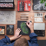 Arteza Acrylic Paint Markers, Pack of 20 Black & White Acrylic Paint Pens, Painting Art & Craft Supplies for Canvas, Glass, Plastic, and Rock ARTEZA