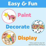 Creativity for Kids Easy Sparkle Window Art Kit - Paint and Decorate 7 DIY Suncatchers, Arts and Crafts for Kids Ages 6-8+, Activities for Kids, Creativity for Kids