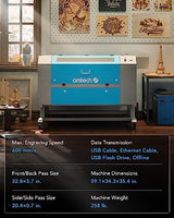 OMTech 80W CO2 Laser Engraver, 20x28 Inch Laser Engraving Machine with Autofocus Autolift 4 Way Pass Air Assist Water Pump, Commercial Laser Cutter OMTech