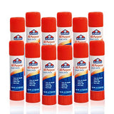 The Mega Deals Elmers Glue Sticks, 0.77 Ounce - Glue Sticks Bulk 12 Count, White Glue Stick The Mega Deals