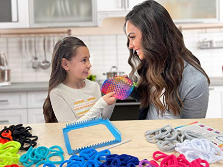 Hapinest Make Your Own Potholders Weaving Loom Kit Arts and Crafts Kit for Kids Girls and Boys Ages 6 7 8 9 10 11 12 13 Years Old and Up Hapinest