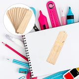 Ciieeo 10pcs Wooden Blank Bookmark Mens Pendant Wood Engraver Kids Bookmarks Wood Gifts Wooden Name Tag DIY Wooden Bookmarks Bookmark Making Kit with Ciieeo
