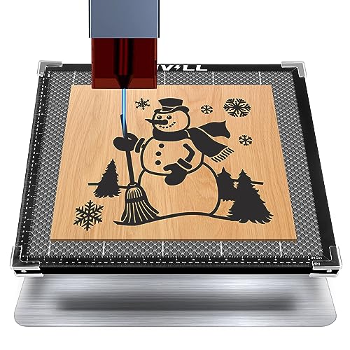 Honeycomb Laser Bed 19.68"x 19.68"x 0.87" for xTool D1 Pro Extension Honeycomb Working Panel with Aluminum Panel for CO2 & Laser Engraver Cutting - WoodArtSupply