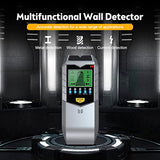 Stud Finder Wall Scanner, 5 in 1 Electronic Stud Sensor, Metal Detector Wall Scanner, Wall Wood Detector Scanner with LCD Display & Audio Alarm for HOTBEST