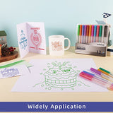 Welebar Glitter Gel Pen Set for Cricut Maker 3/Maker/Explore 3/Air 2/Air, 0.8 Tip Glitter Pen Set of 12 Pack Medium Point Pen, Writing, Drawing, Welebar