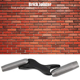 Fafeicy Brick Jointer Brick Jointer Trowel Brick Wall Beauty Stitcher Wall Joint Trimmer Handheld Builder Trimming Tool Wall Beauty Stitcher 1/2in Fafeicy