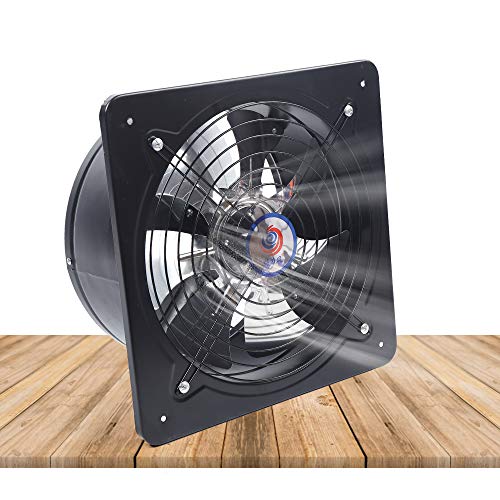 12 Inch Explosion-Proof Fan - Industrial Ventilation Extractor Fan Spray Booth Paint Fumes Exhaust Flow Axial Fan,125W High Velocity Utility Air - WoodArtSupply