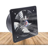 12 Inch Explosion-Proof Fan - Industrial Ventilation Extractor Fan Spray Booth Paint Fumes Exhaust Flow Axial Fan,125W High Velocity Utility Air REBaiYU