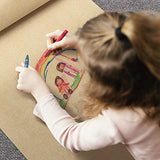 Brown Kraft Paper Roll - 24 Inch X 1200 Feet - for Gift Wrapping, Crafts, Packing, Void Filling - Made in The USA Kenco