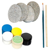 Craft Maker: Glow in The Dark Rock Painting - DIY Box Set for Adults, Neon & Glowing Paint Included, Unique Easy-to-Follow Projects, Arts & Crafts Hinkler