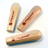 Flexcut Quick Connect Power Handles, Ergonomically Shaped, Set of 3 (SK113) FLEXCUT