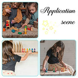 PH PandaHall 8 Packs 2.7" Wooden Peg Natural Wood Decorative Peg Wooden Figures People Bodies Assorted Wooden People Shapes for DIY Arts Crafts PH PandaHall