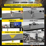 VEVOR Welding Table, 36" x 24" Steel Welding Workbench Table, 0.12-inch Thick Industrial Workbench, 600lb Loading Capacity Work Bench, Heavy Duty VEVOR