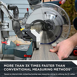 REEKON M1 Caliber Measuring Tool for Miter Saws – Eliminates Need to Measure & Mark Materials, Reduces Cut Time and Increases Safety, Measures Flat & REEKON