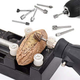 Yakamoz 20pcs 1/8" (3mm) Shank High Speed Steel Rotary Files Burrs Wood Milling Rotary File Burr Set for DIY Woodworking Carving Engraving Drilling YAKAMOZ
